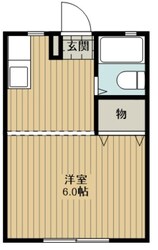 キャピタルハイツの物件間取画像